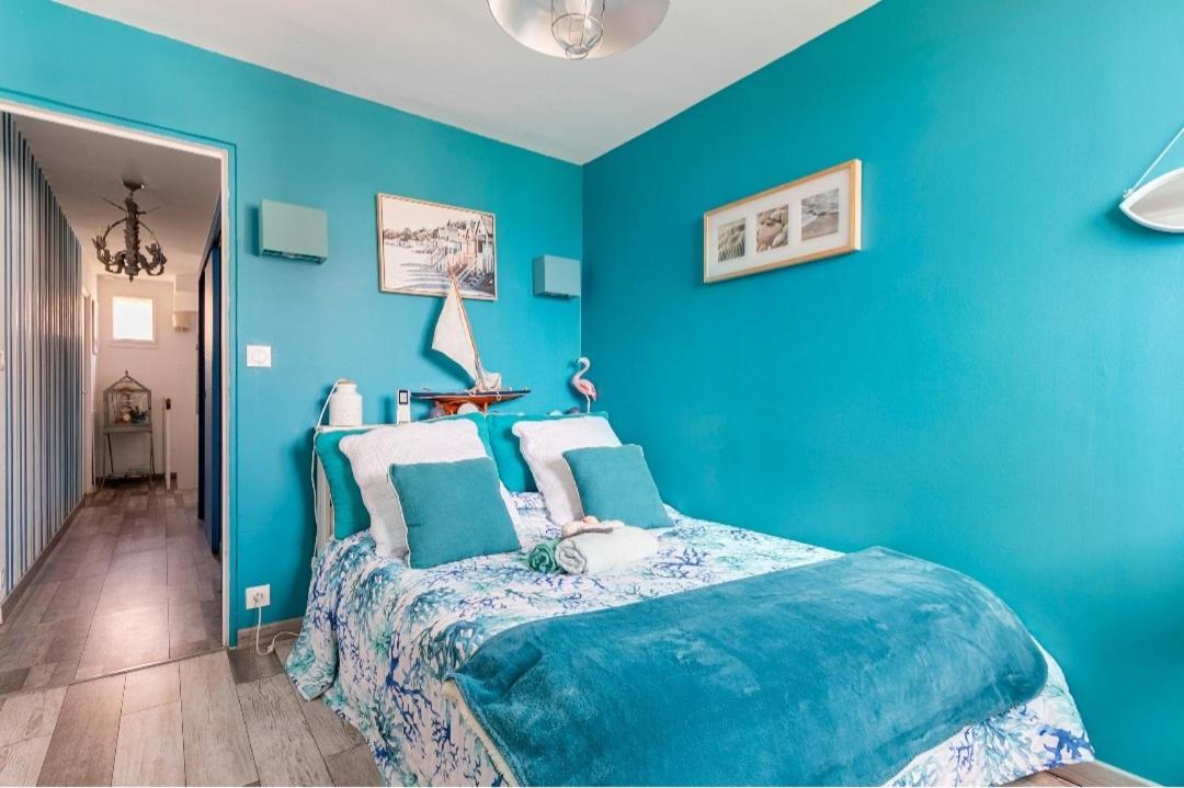 Maison De Vacances A L'Ayguade Classee 3 Etoiles, Climatisee,3Mn A Pied Plage Et Restos ,5Mn Aeroport, 10Mn Gare Hyères Eksteriør billede